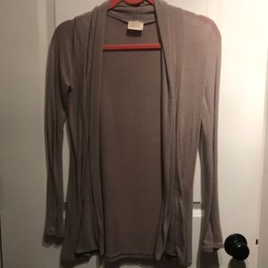 Tan cardigan